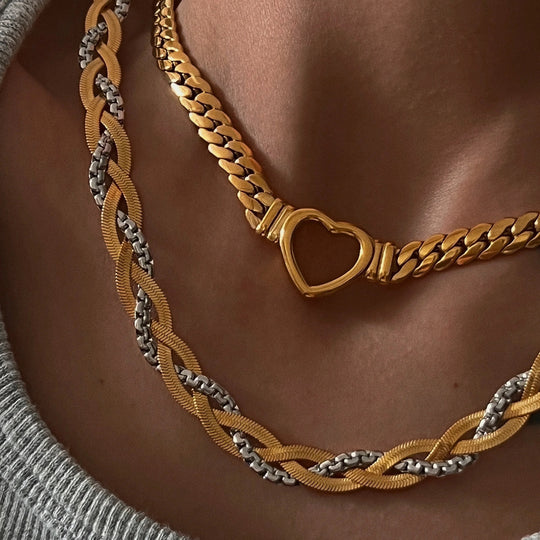 Fallon Heart Necklace