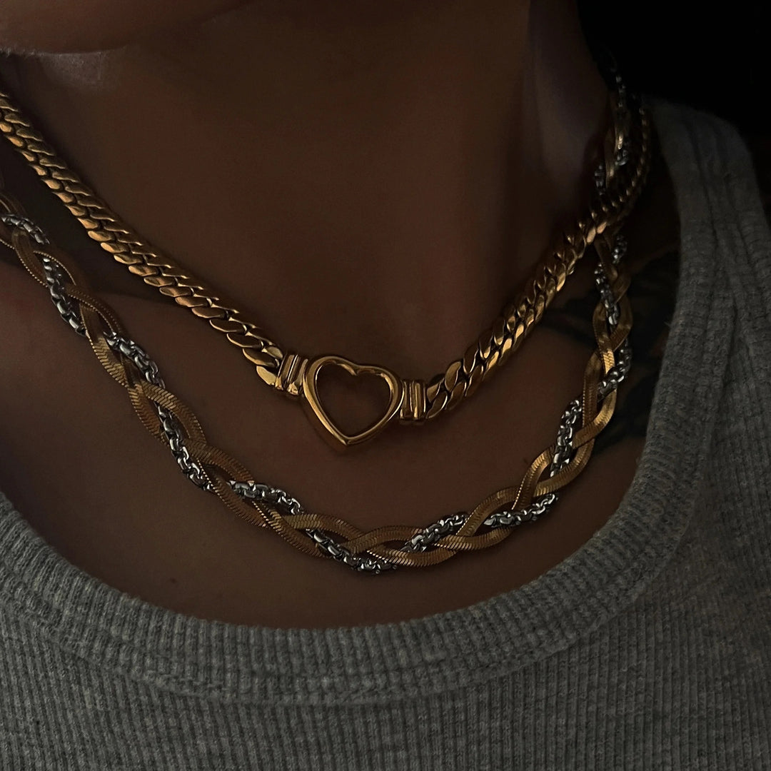 Fallon Heart Necklace