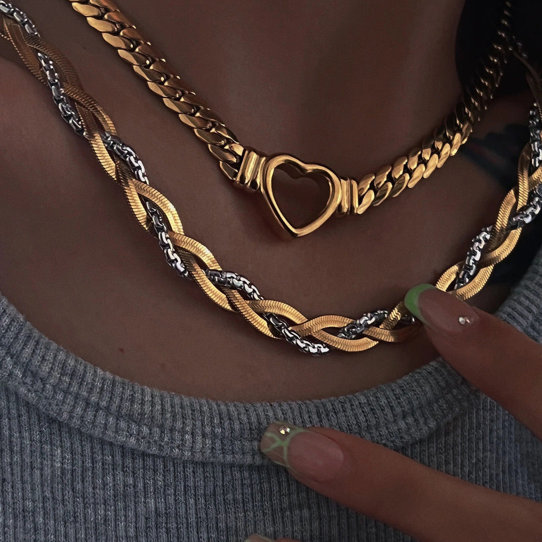 Fallon Heart Necklace