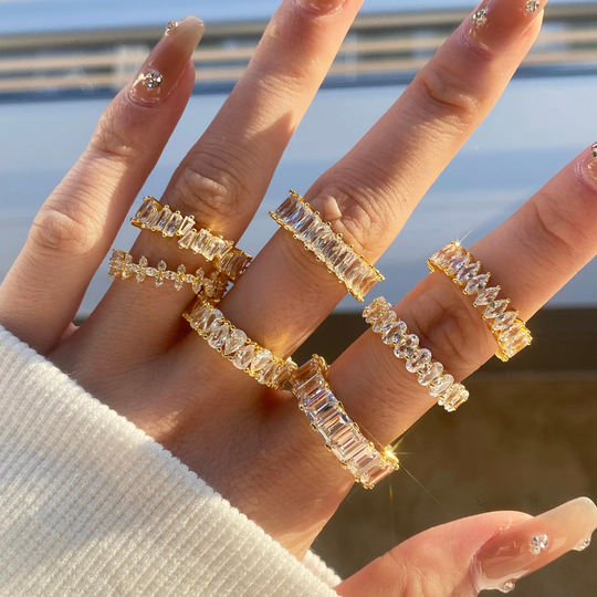 Liliana Stackable Multi Stone Ring