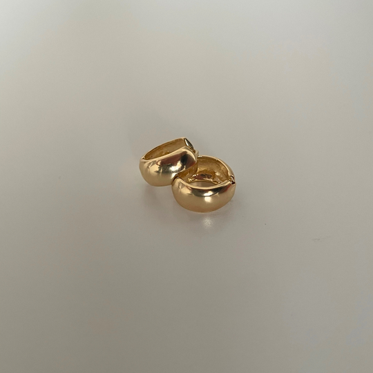 Sia 18k Gold Filled Chunky Clicker Earrings