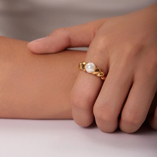 Lena Pearl Ring