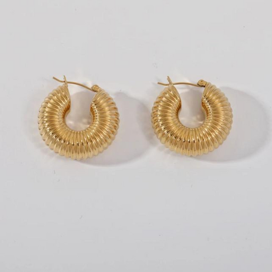 Viv Chunky Hoop Earrings