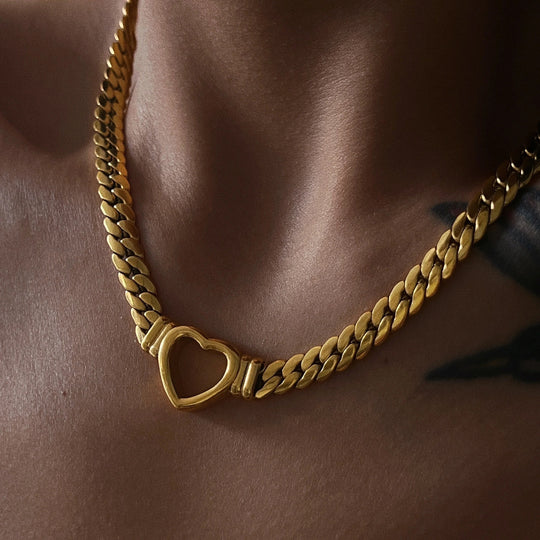 Fallon Heart Necklace