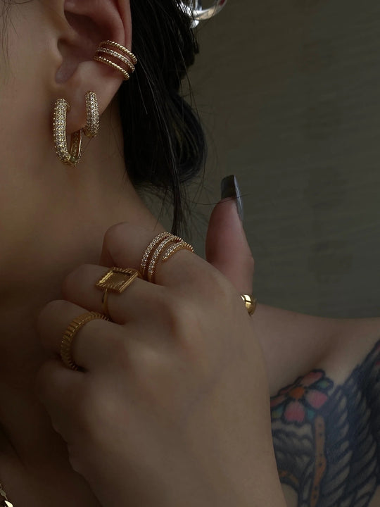 Isla Huggies Earrings