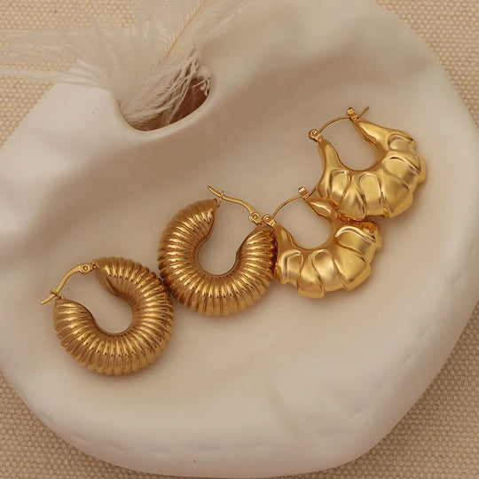 Lyric Vintage Hoop Earring