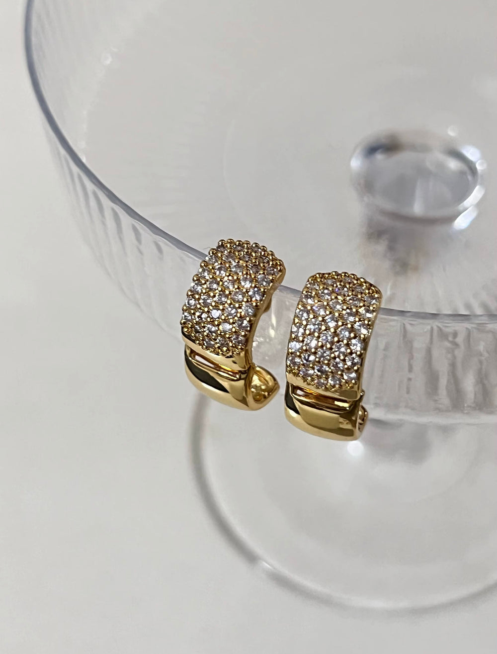 Zoey Huggie Earrings