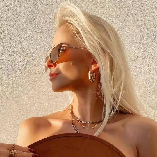Viv Chunky Hoop Earrings