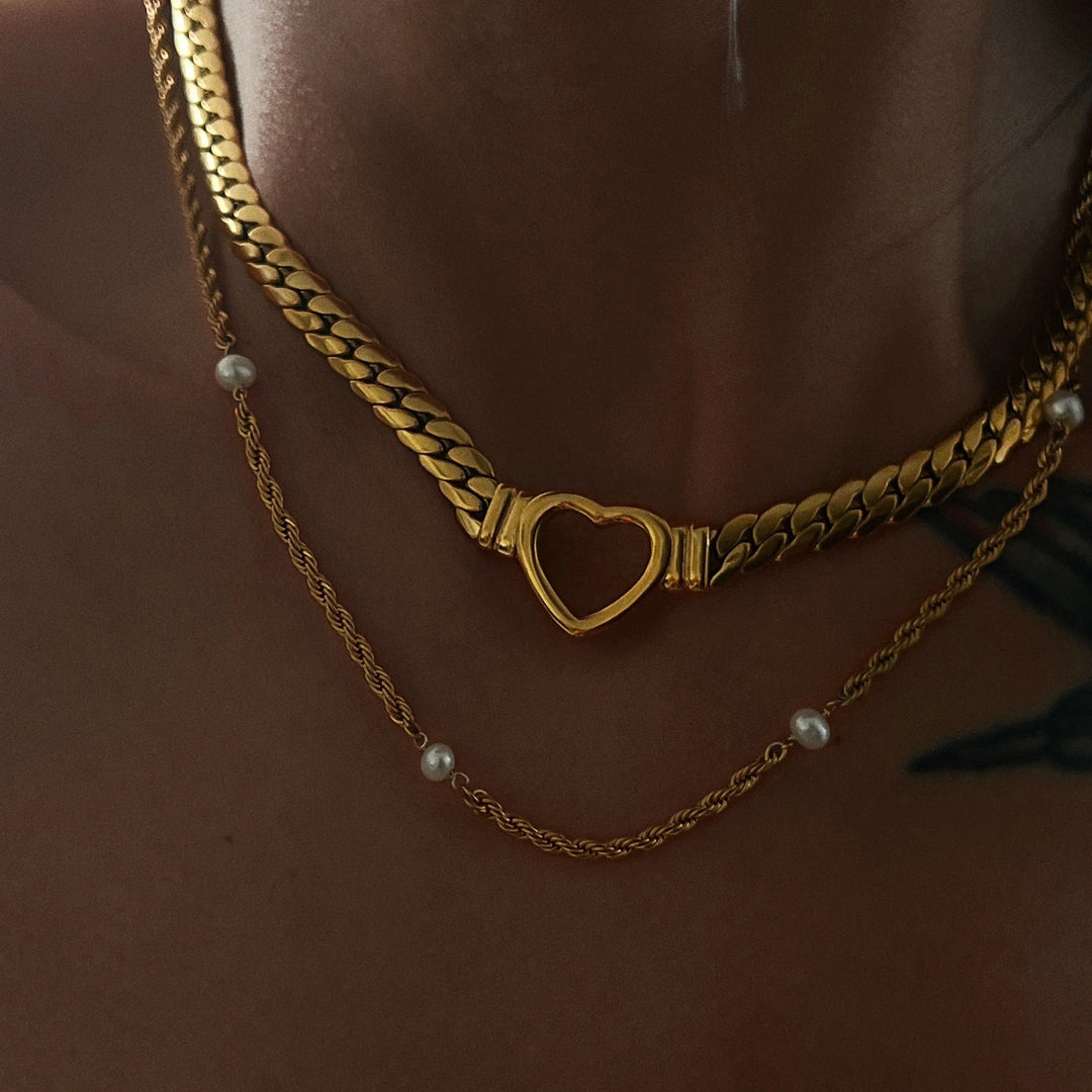 Fallon Heart Necklace