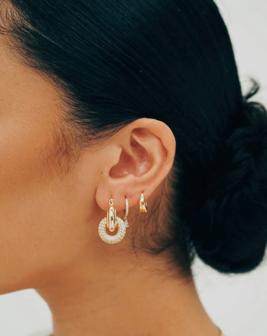Harlow Double Hoop Earrings