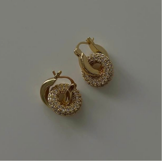 Harlow Double Hoop Earrings