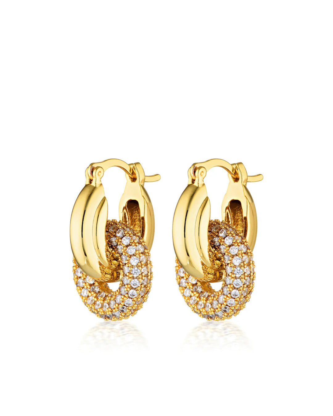 Harlow Double Hoop Earrings