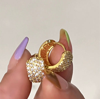Zoey Huggie Earrings