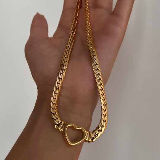Fallon Heart Necklace