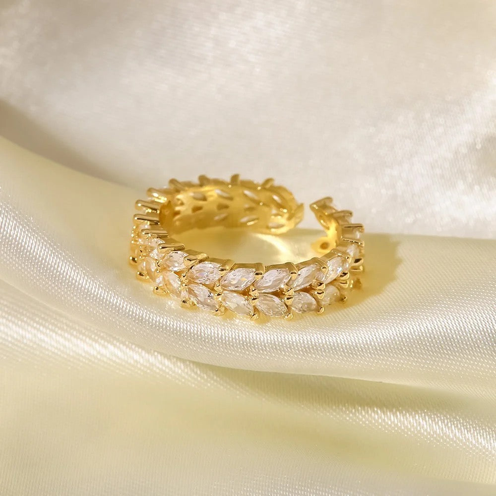 Mari Stackable Multi Stone Ring