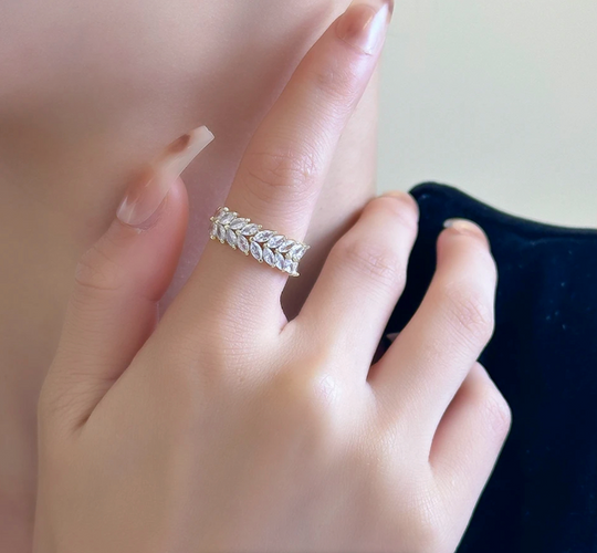 Mari Stackable Multi Stone Ring
