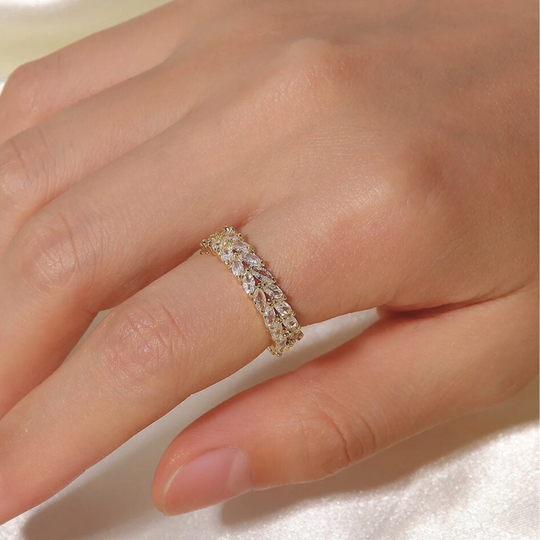Mari Stackable Multi Stone Ring
