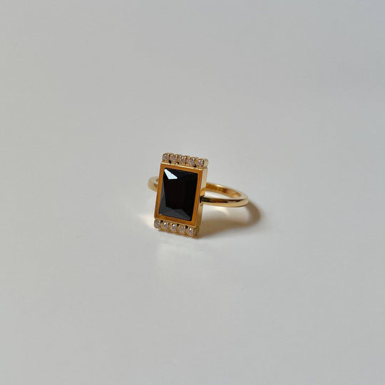 Tori Black Stone Ring